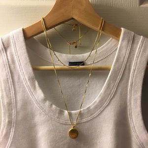 Madewell Coin Necklace Duo 